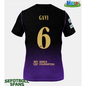 Barcelona Paez Gavi #6 Bortatröja 2026-27 Kortärmad